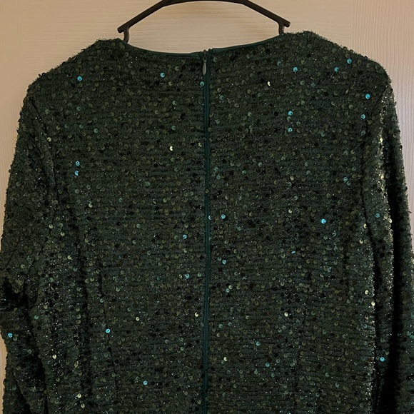 Green sequin dress - Picture 6 of 7